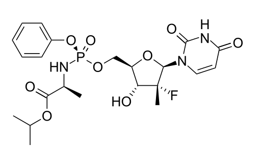 Sofosbuvir molecule for mechanism of action