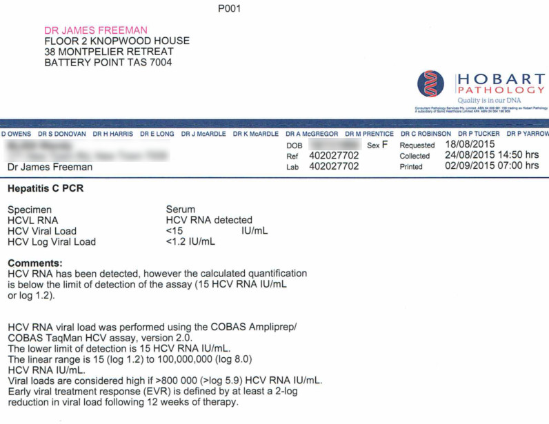 Partial response to sofosbuvir